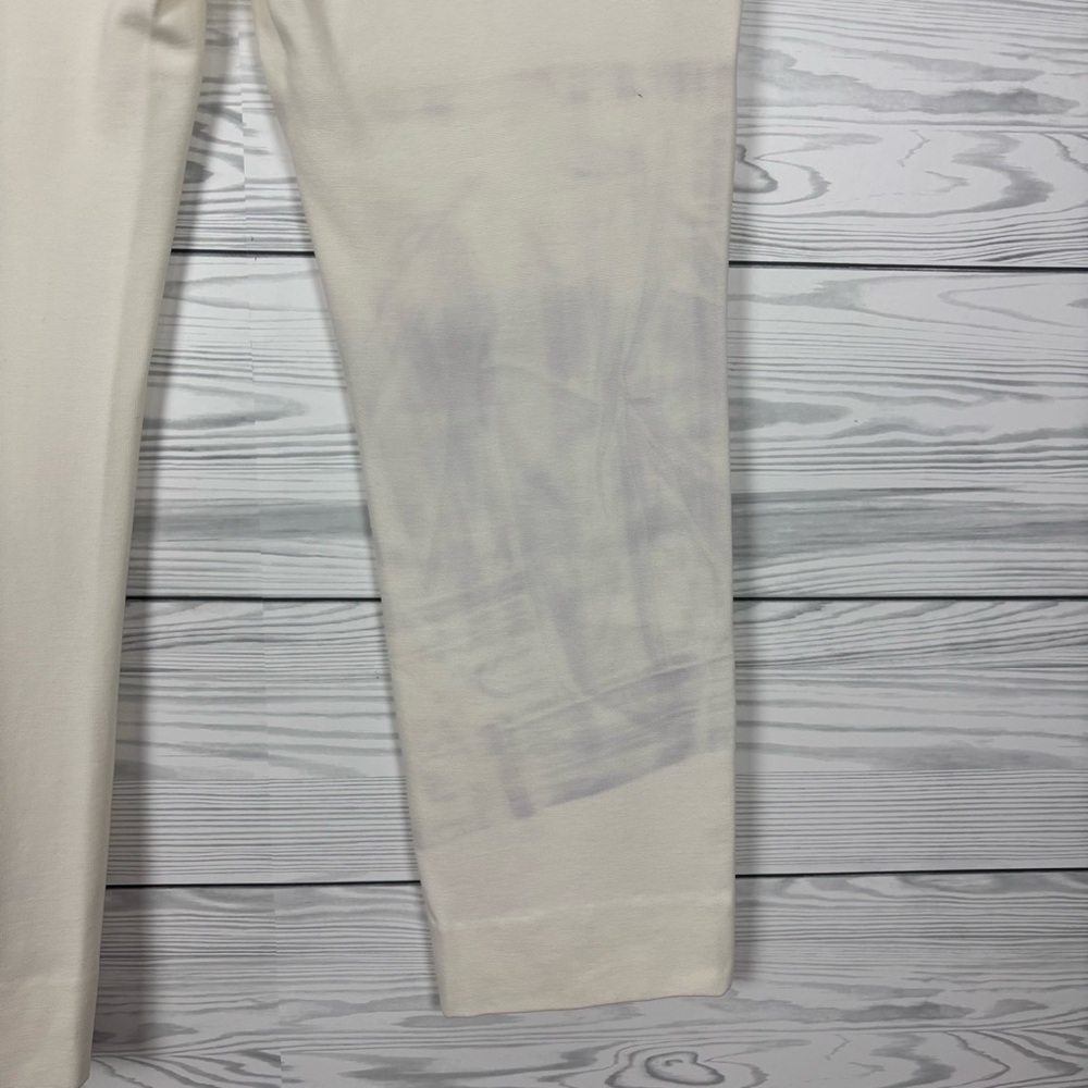 Diane Von Furstenberg Genesis White Ankle Dress Pants Size 14 NWT - Picture 5 of 9